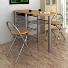 OEM Konyhai bárszett 2 db székkel és asztallal bútor