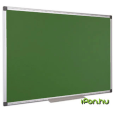 OEM Krétás tábla zöld nem mágneses 180 x 120 cm információs tábla, állvány