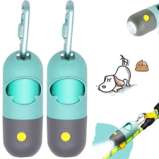 OEM Kutyaürülék zacskó+tartó+LED lámpa kutyafelszerelés