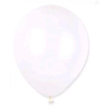 OEM Latex lufi – fehér színű – 25cm / 10db party kellék