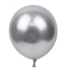 OEM Latex lufi – króm ezüst színű – 25cm / 50db