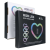 OEM Led RING / Heart Stream RGB lámpa 12inch tartó mobil + állvány JM33-13