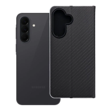 OEM Luna Carbon Flip tok SAMSUNG A37 5G fekete tok és táska