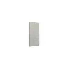 OEM LUNA könyvtok Xiaomi Redmi Note 14 4G - ezüst színű tok és táska