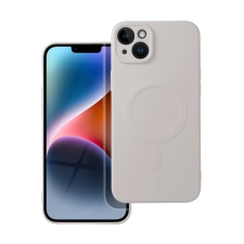 OEM Magsafe szilikon tok Apple iPhone 14 Plus antik fehér tok és táska