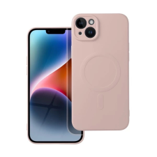 OEM Magsafe szilikon tok Apple iPhone 14 Plus rózsaszín tok és táska