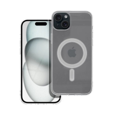 OEM Magsafe szilikon tok Apple iPhone 15 Plus átlátszó tok és táska