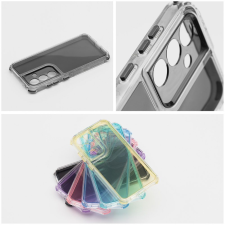 OEM MATRIX CLEAR tok Samsung Galaxy S25 - fekete tok és táska