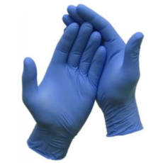 OEM MAXTER 1016XS Védőkesztyű egyszer használatos nitril XS méret púder nélküli kék 200 db