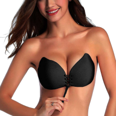 OEM Melltartó, önhordó push up betétekkel, fekete színben, méret A