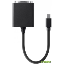 OEM Mini DisplayPort DVI-I Átalakító Fekete 15cm 12.99.3128 kábel és adapter