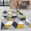 OEM Modern szőnyeg Charlotte 8797 (Yellow-Gray) 200x290cm Sárga-Szürke