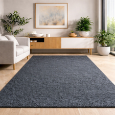 OEM Modern szőnyeg Industrial Lux (Lines) 300x400cm Antracit Kékes lakástextília