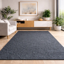 OEM Modern szőnyeg Industrial Lux (Lines) 400x600cm Antracit Kékes lakástextília