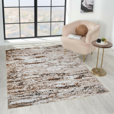OEM Modern szőnyeg Mykonos 7473 (Grey-Gold) 200x290cm Szürke-Arany lakástextília