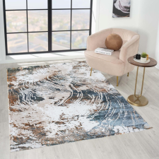 OEM Modern szőnyeg Mykonos 7912 (Grey-Gold) 160x230cm Szürke-Arany lakástextília