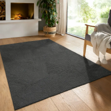 OEM Modern szőnyeg Rio 3D Fay (Antracit) 200x280cm Sötét Szürke lakástextília