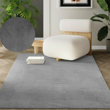 OEM Modern szőnyeg Rio 3D Joy (Grey) 240x330cm Szürke lakástextília