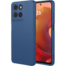 OEM Motorola Moto G15 szilikon tok, hátlaptok, telefon tok, matt, sötétkék tok és táska