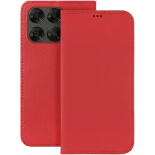 OEM Motorola Moto G67 5G / G77 5G Smart Magnet piros tok tok és táska