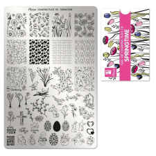 OEM Moyra Springtime Körömnyomdalemez - 118 körömdíszítő