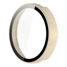 OEM Műanyag keret (BUMPER. ütésállóság + kijelzővédő üveg) BÉZS okosóra kellék