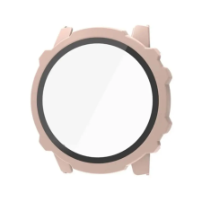 OEM Műanyag keret (BUMPER. ütésállóság + kijelzővédő üveg) RÓZSASZÍN okosóra kellék