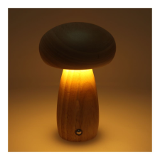 OEM MUSHROOM asztali lámpa (világos fa színű) világítás
