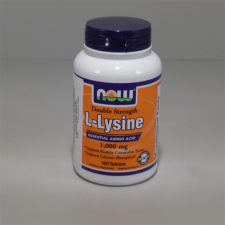 OEM NOW Now l-lysine tabletta 1000mg 100 db vitamin és táplálékkiegészítő