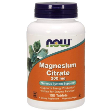 OEM NOW Now magnesium citrate tabletta 200 mg 100 db vitamin és táplálékkiegészítő