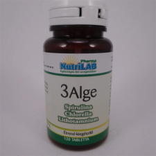 OEM Nutrilab 3 alga tabletta 120x 120 db vitamin és táplálékkiegészítő