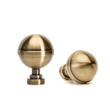 OEM Odiseu 25/19 dupla rúd galéria mennyezeti rögzítéssel - antik arany - 360 cm karnis, függönyrúd