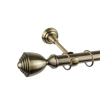 OEM Pluton 25/19 egyszerű rúd galéria - antik arany - 400 cm