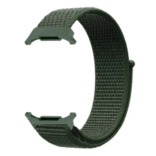 OEM Pótszíj (egyedi méret. nylon. tépőzáras. légáteresztő) SÖTÉTZÖLD okosóra kellék