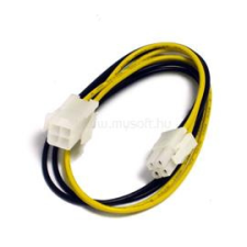 OEM Power 4pin M/F tápkábel 0.37m P4 (WENT51359) kábel és adapter