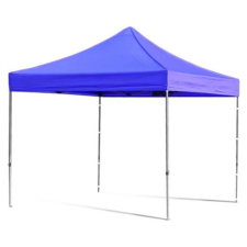 OEM Prémium kerti pavilon összecsukható 3x3 m kék kerti bútor