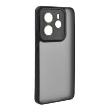 OEM Redmi Note 14 4G GIGAPACK Szilikon telefonvédő ütésállóság, kameravédő, FEKETE tok és táska