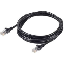 OEM RJ45 CAT6 UTP M/M adatkábel 5m LSOH fekete (XUTPSZC6KAB5F) kábel és adapter