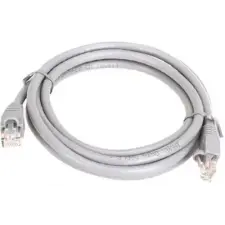 OEM RJ45 CAT6 UTP M/M adatkábel 5m LSOH szürke kábel és adapter