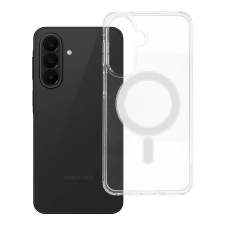 OEM Samsung A27 Clear Mag Cover STR MagSafe kompatibilis tok átlátszó tok és táska