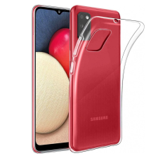 OEM Samsung Galaxy A02S szilikon tok, hátlaptok, telefon tok, vékony, átlátszó, 1mm tok és táska