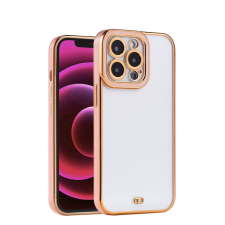 OEM Samsung Galaxy A03s szilikon tok, hátlaptok, telefon tok, átlátszó-pink, Angel Eyes tok és táska