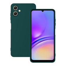 OEM Samsung Galaxy A06 szilikon tok, hátlaptok, telefon tok, matt, zöld tok és táska