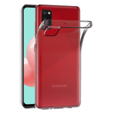 OEM Samsung Galaxy A41 szilikon tok, hátlaptok, telefon tok, vékony, átlátszó, 1mm tok és táska