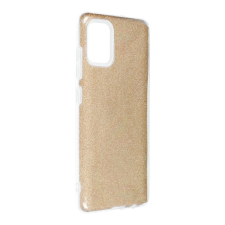 OEM Samsung Galaxy A51 szilikon tok, csillámos, hátlap tok, SM-A515, arany tok és táska