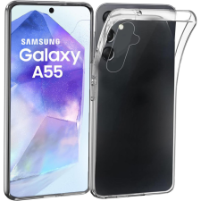 OEM Samsung Galaxy A55 5G szilikon tok, hátlaptok, telefon tok, vékony, átlátszó, 1mm tok és táska