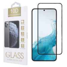 OEM Samsung Galaxy S24 5G üvegfólia, tempered glass, előlapi, 10D, edzett, hajlított, fekete kerettel mobiltelefon kellék
