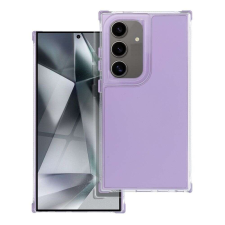 OEM Samsung Galaxy S24 FE telefontok - Matrix - átlátszó/lila műanyag hátlap tok tok és táska