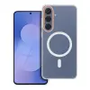 OEM Samsung Galaxy S25 FE Go Orange MagSafe-kompatibilis átlátszó tok