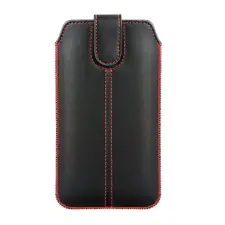 OEM Samsung Galaxy S2 beledugós tok, műbőr, ultra vékony, Pocket tok és táska